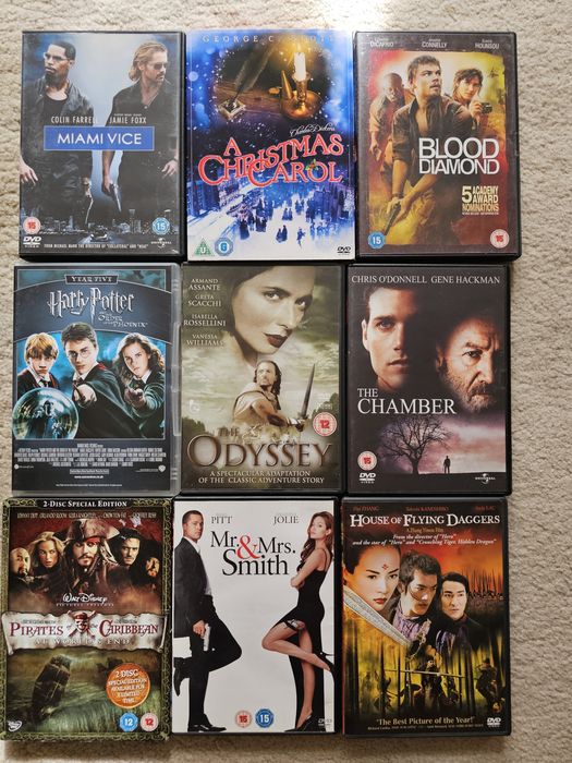 Оригинални  DVD  от лична колекция на Английски език