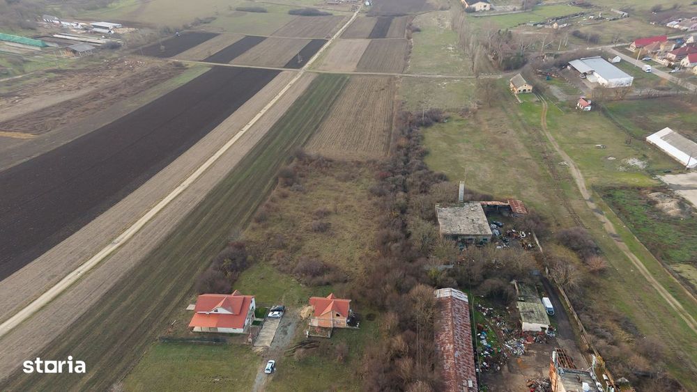 Teren de 444 mp la intrare în Chișineu Criș