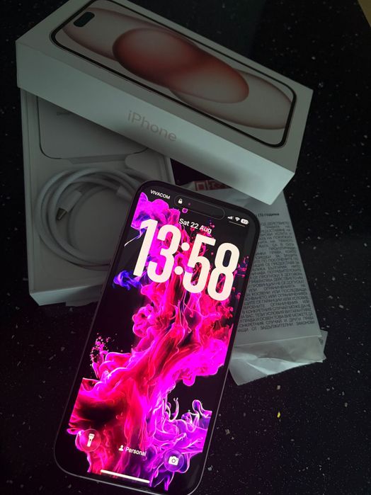 Iphone 15 128 GB, pink