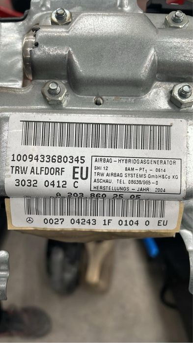 Airbag за мерцедес Ц W203