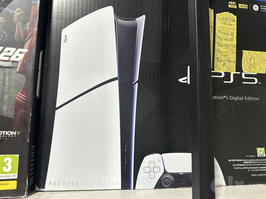 Продам Playstation 5 slim disc 1TB новый  привозной гарантия 1год