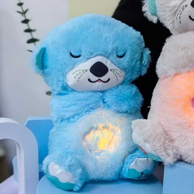 Плюшена дишаща Видра играчка