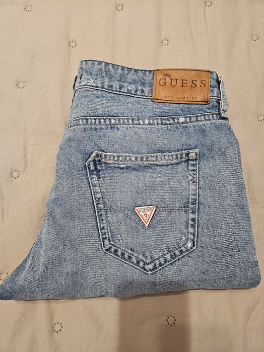 GUESS къси дънкови гащи