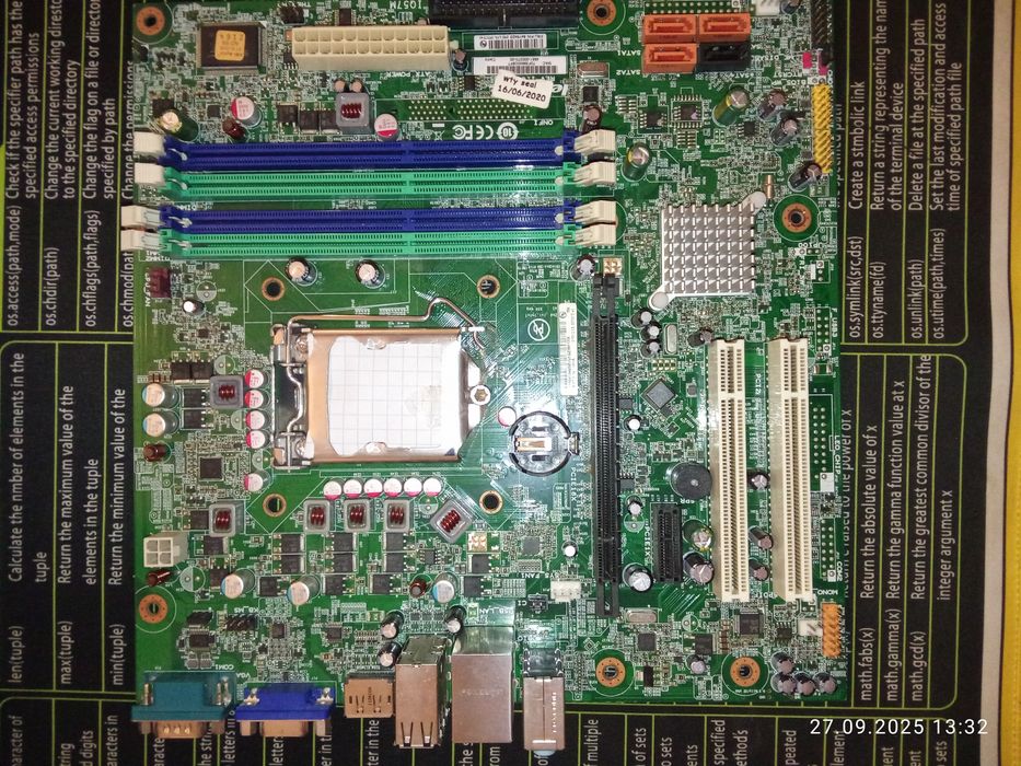 Placă de bază Lenovo IQ57M – socket LGA 1156, ideală pentru test