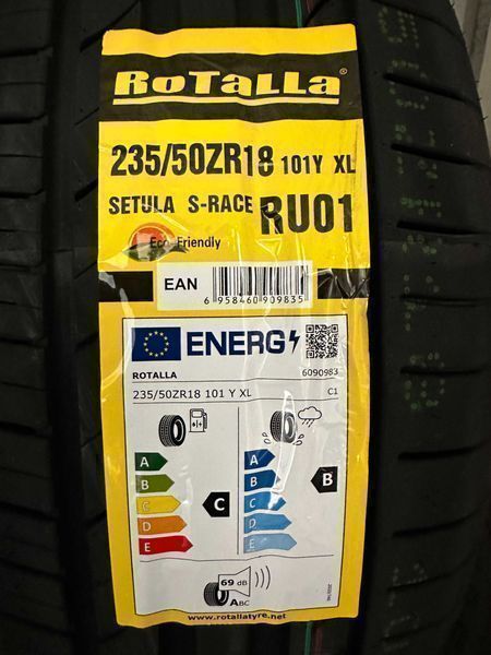 Нови летни гуми ROTALLA SETULA S-RACE RU01 235/50R18 97W НОВ DOT