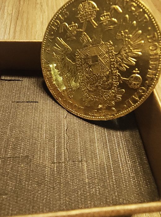 Златна монета 4 Дуката Франц Йосиф 13.96 гр. 23.6 к.