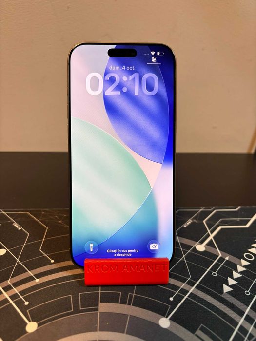 iPhone 16 Pro Max / 256 GB / Bat.Schimbata / Garantie * Krom Amanet Margeanului *