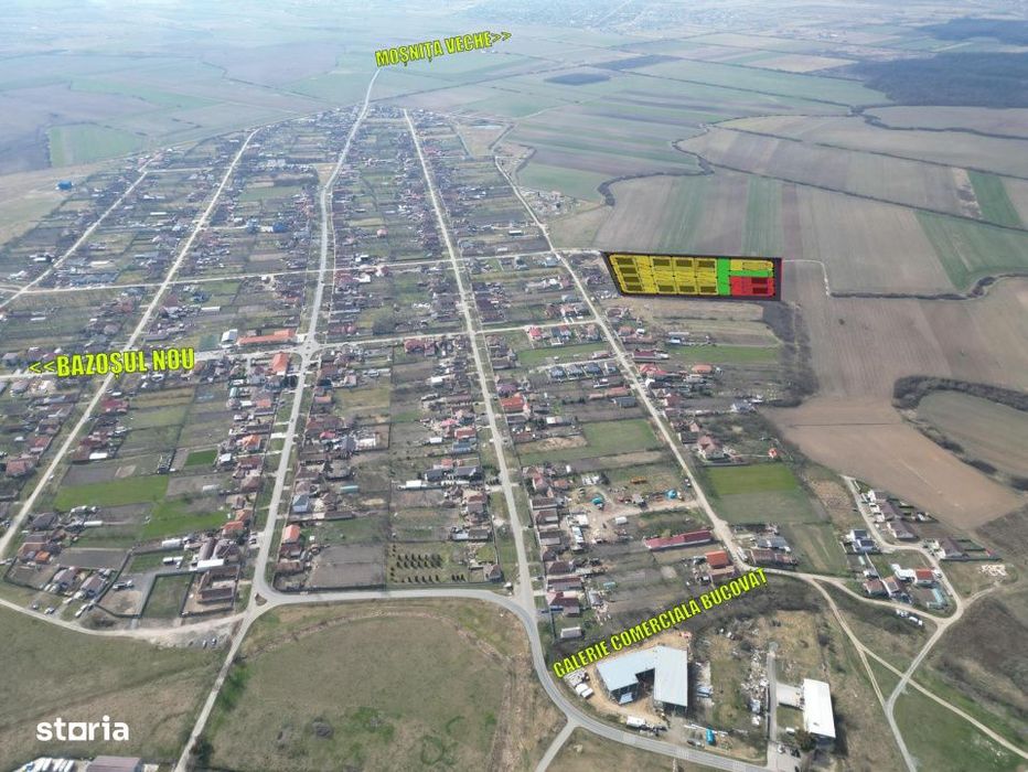 Parcele teren cu utilitati - Bucovat - Comision 0%