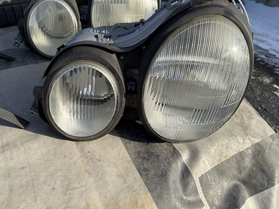 Фары передние w210 до рест галоген оригинал хелла