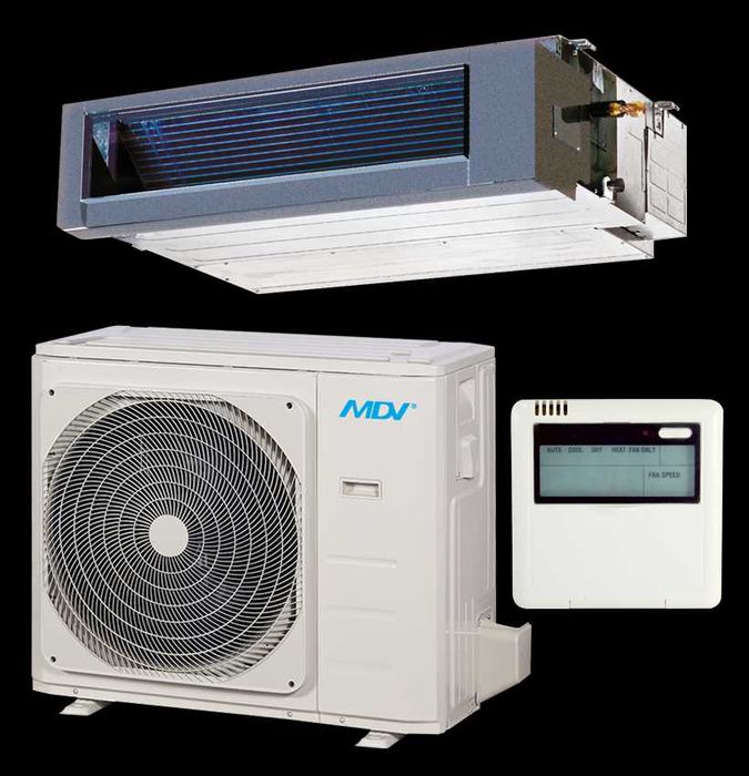 Канальный кондиционер 36 000 BTU MDV on off MIDEA завод