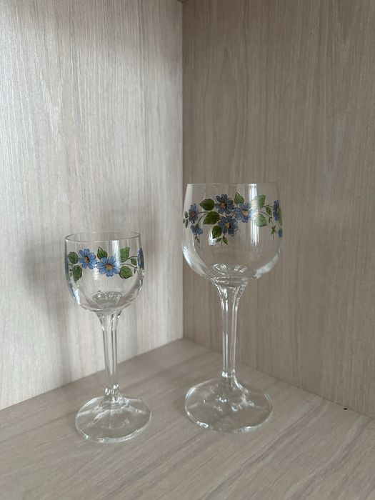 Богемия рюмки фужеры