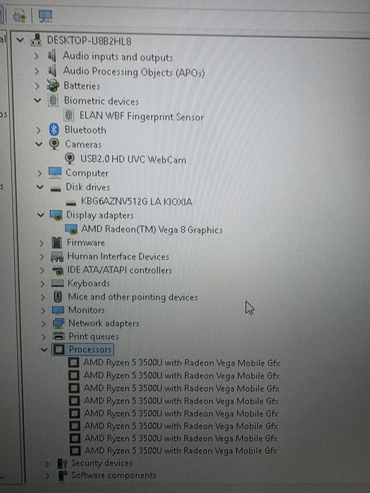 Laptop Asus  model X712DA 17,3"