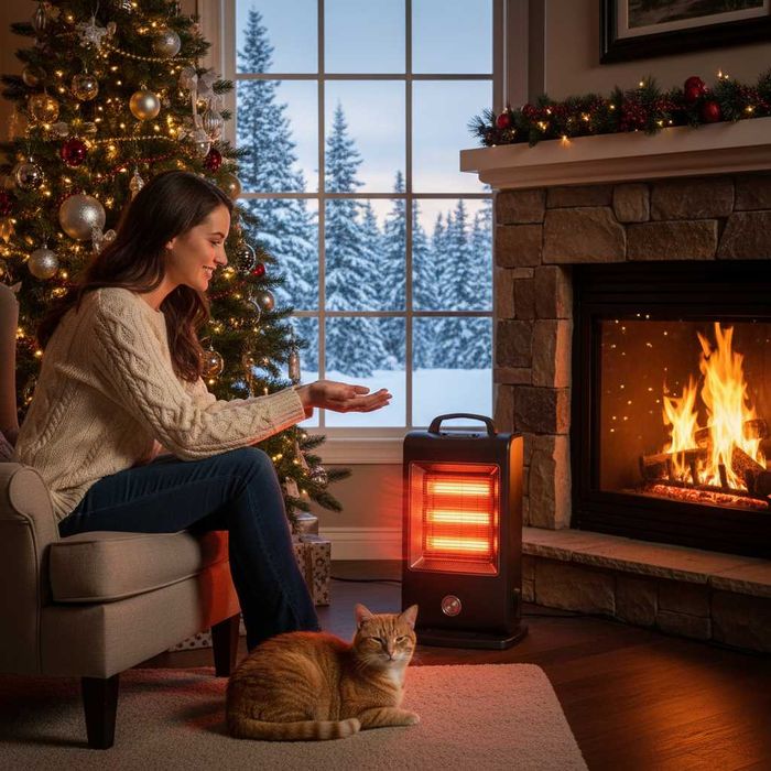 Электрический обогреватель (спиральный)