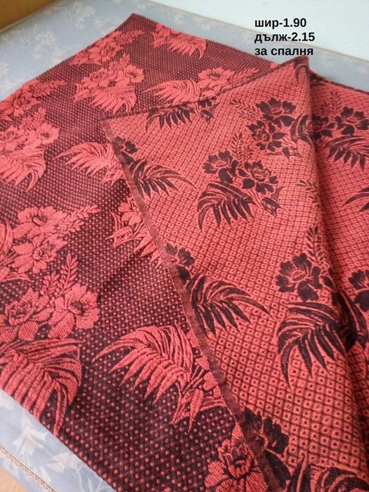 Покривки за легло тъкани с вълнена прежда НОВИ