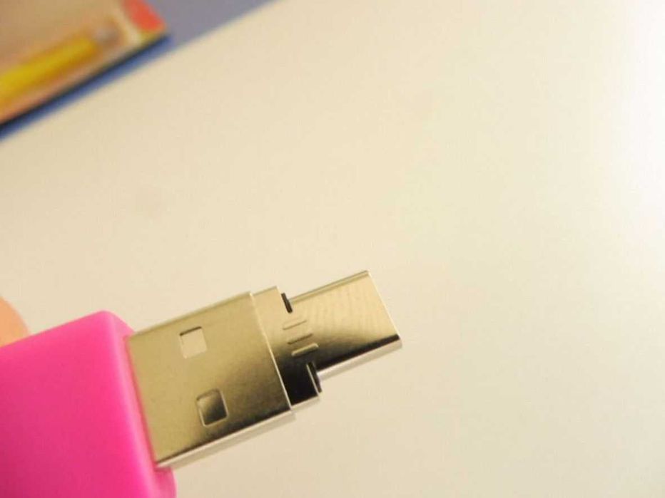 USB flash 128MB + micro USB +адаптер тип C+OTG+елегантен ключодържател