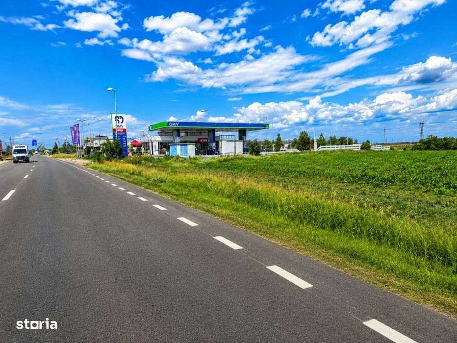 Teren intravilan in suprafata de 7.580 mp | DN65 Albota | Langa OMV