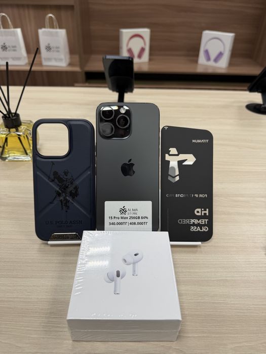 Айфон 15 Промакс 256ГБ 84%/iPhone 15 Pro Max 256GB 84%