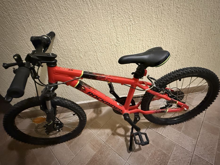 Bicicleta copii Rockrider 20”, aluminiu, frana pe disc