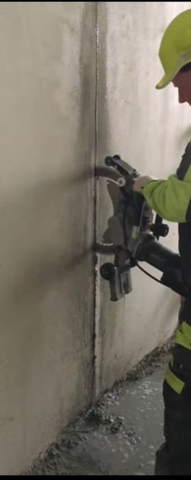 Алмазная резка бетона и стен из кирпичей