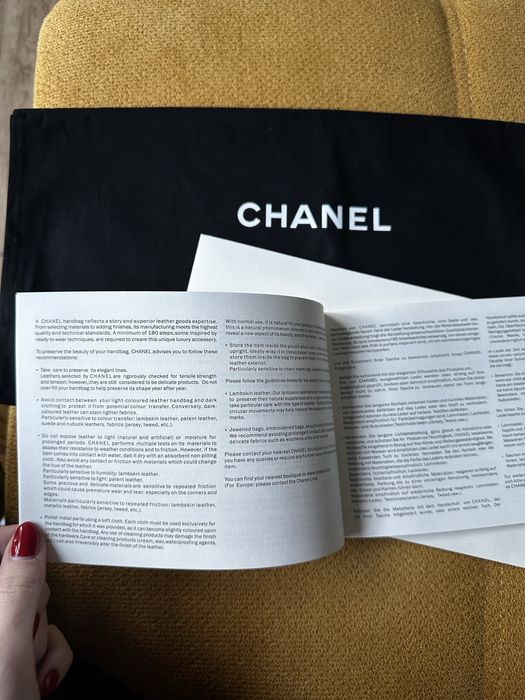 Оригинална чанта Chanel големия размер