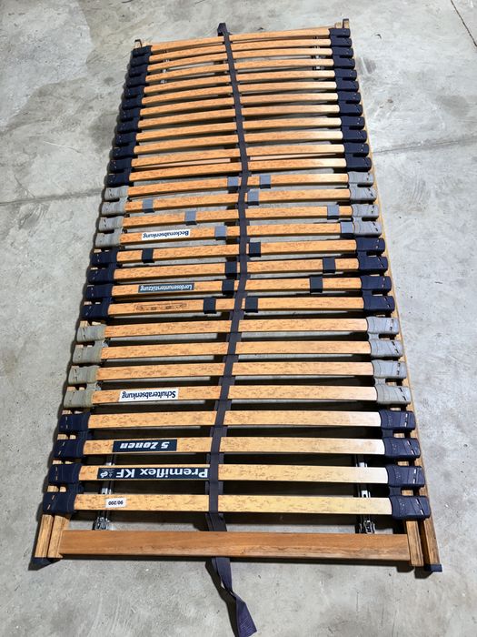 Lot 20 Somiere Ergonomice Germane Premiflex 90x200 cm - Lemn Stratificat si Zone Confort
