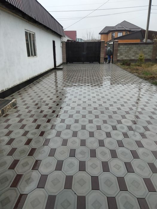 Укладка брусчатки