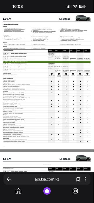 Kia Sportage новый