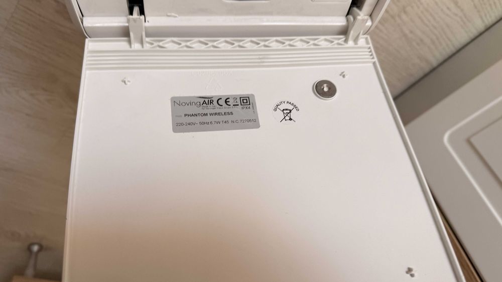 Vand ventilator cu recuperare de caldura NovingAir Phantom Wireless