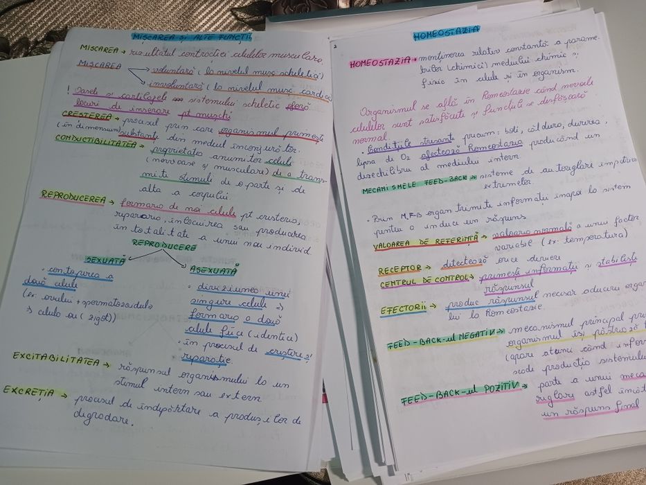 Vând notițe  admitere Medicină din Barrons +Netter pdf la 50 de lei .