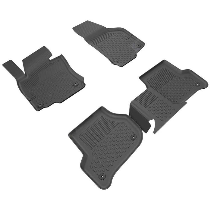 Гумени стелки за автомобил кола 4D за СЕАТ ЛЕОН 2 06-12