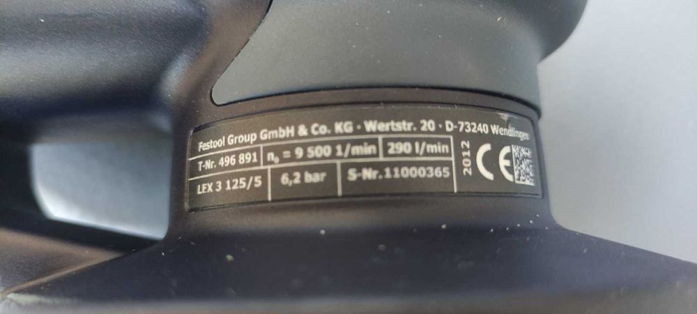 Пневматичен ексцентършлайф FESTOOL LEX 3 150/7