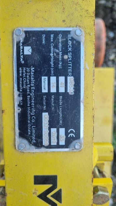 Masalta MBS32 Ghilotina pavele 320mm