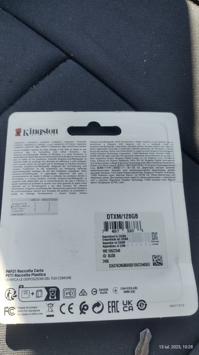 Memorie USB Stick Kingston 64Gb nou, sigilat