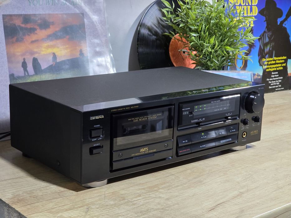 Casetofon deck AIWA AD-F410, stereo hifi  ,amts, bias , made in Japan