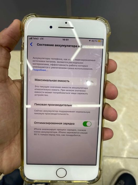 Iphone 8+ с гарантей