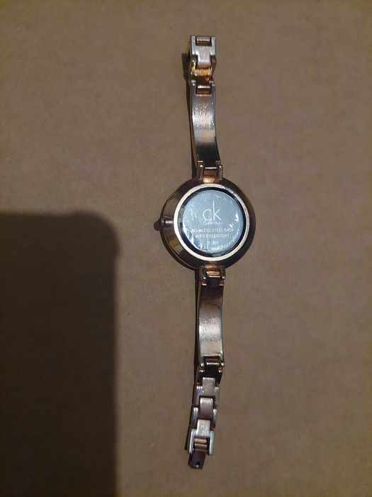 Ceas Calvin Klein Beam Steel rotund aur roz Steel Bracelet Rose Gold