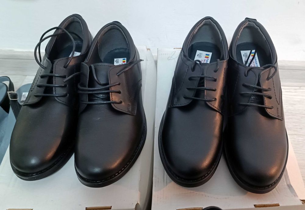 Pantofi noi dama de armata din piele