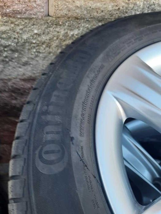 4 Броя 225/55/16 Continental 2x7mm 2x5,2mm RunFlat