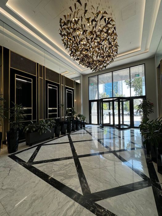 Жк Nest One Tashkent City вид на Хумо Арену