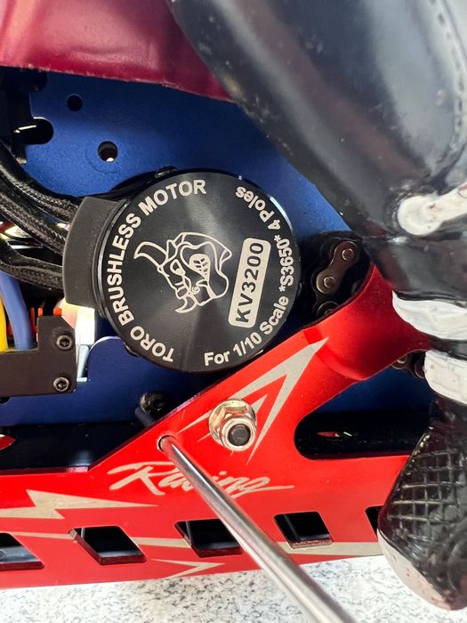 Cross bike cu telecomanda 1/4 model de mare viteza