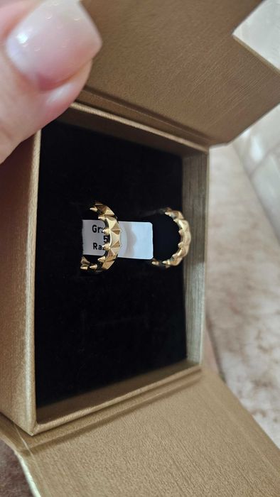 Золотые серьги 585