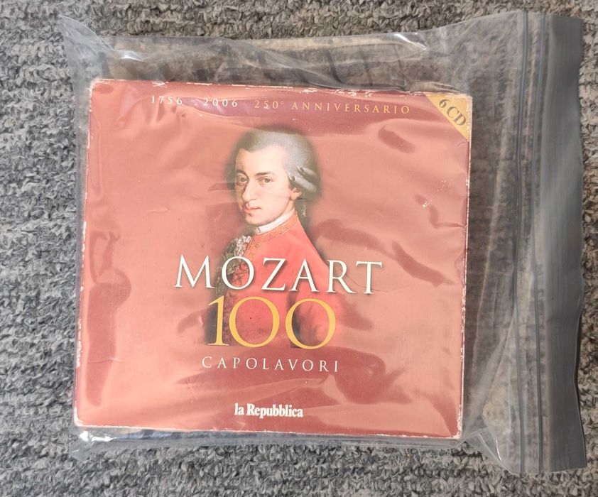 Ediție de colecție Mozart cu 6 CD-uri