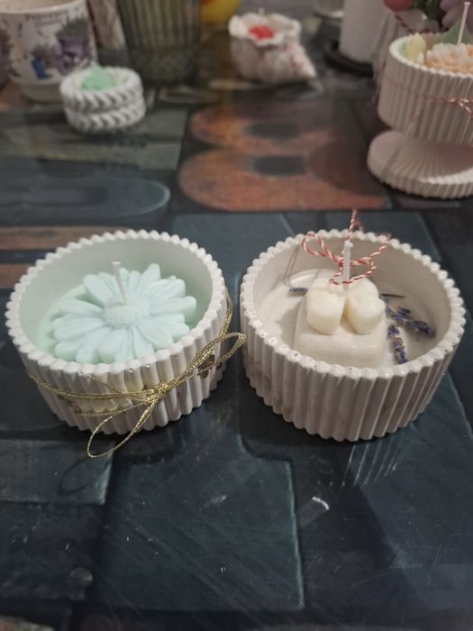 Lumanari parfumate din ceara de soia