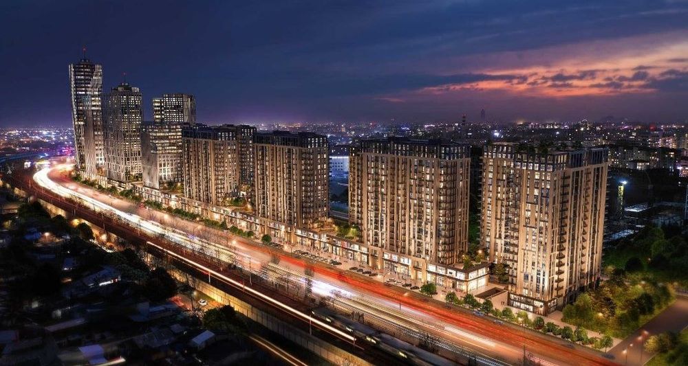 3х комнатная 84м² | Яккасарайский район в комфортном ЖК, коробка