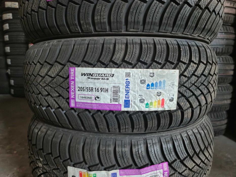 4 Anvelope M+S IARNA - 205/55/16 91T - NEXEN WinGuard Sport - NOU - DOT 2021 ! SUPER PRET !