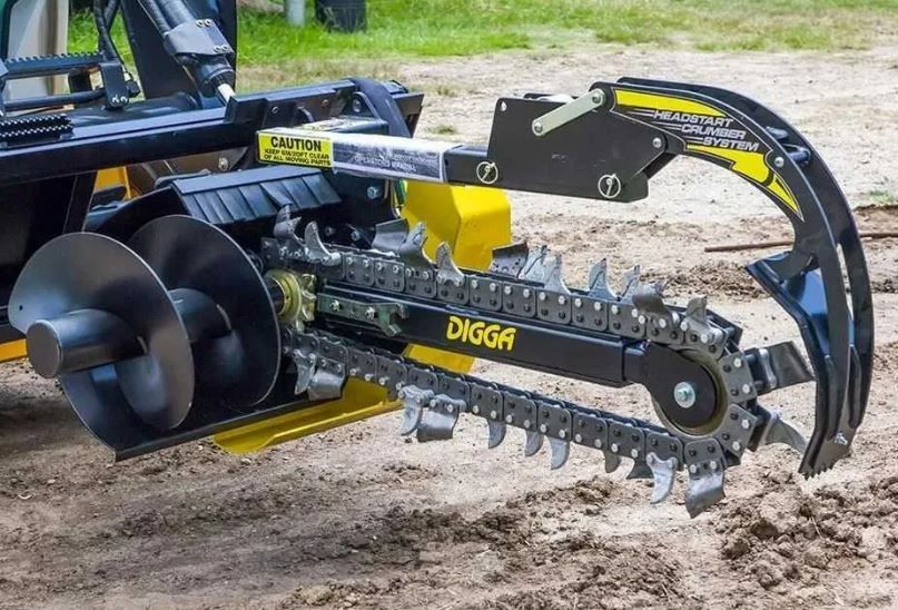 Sapator santuri hidraulic, trencher hidraulic excavator Digga  900mm