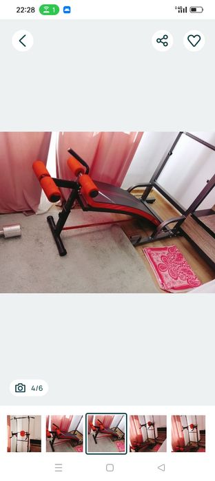 Aparat tracțiuni și bancă abdomene