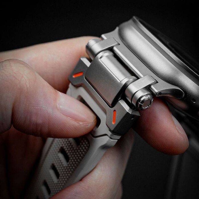 Титаниева TPU каишка за Apple Watch ULTRA/SE/11/10/9/8/7/6/5/4