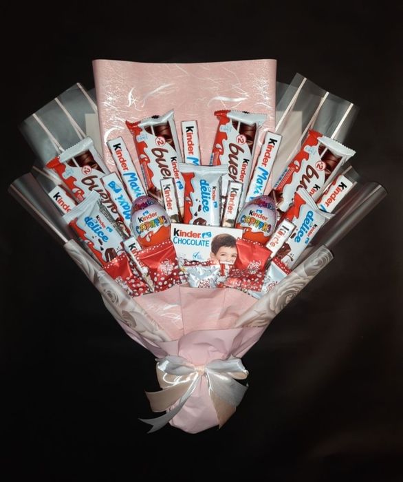 Букеты из Киндера