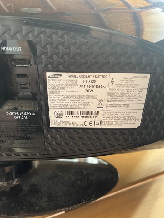 Sistem home cinema samsung